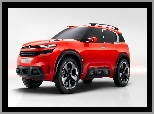 2015, Czerwony, Citroen Aircross Concept